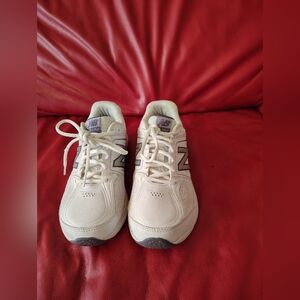 New Balance Cream Sneakers